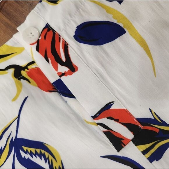 EUC Corey Lynn Calter Anthropologie Poppie Print Romper - Picture 9 of 9